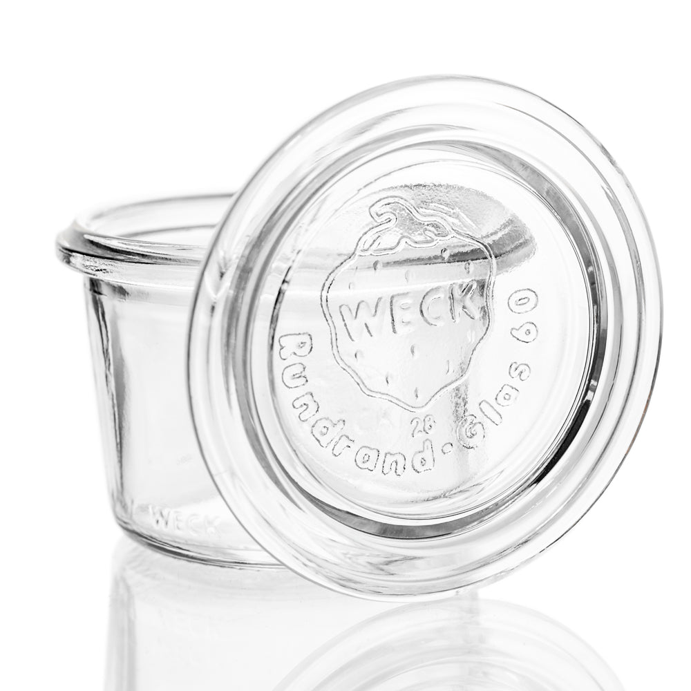 WECK-Mini-Sturzglas 80 ml RR 60 mit Glasdeckel