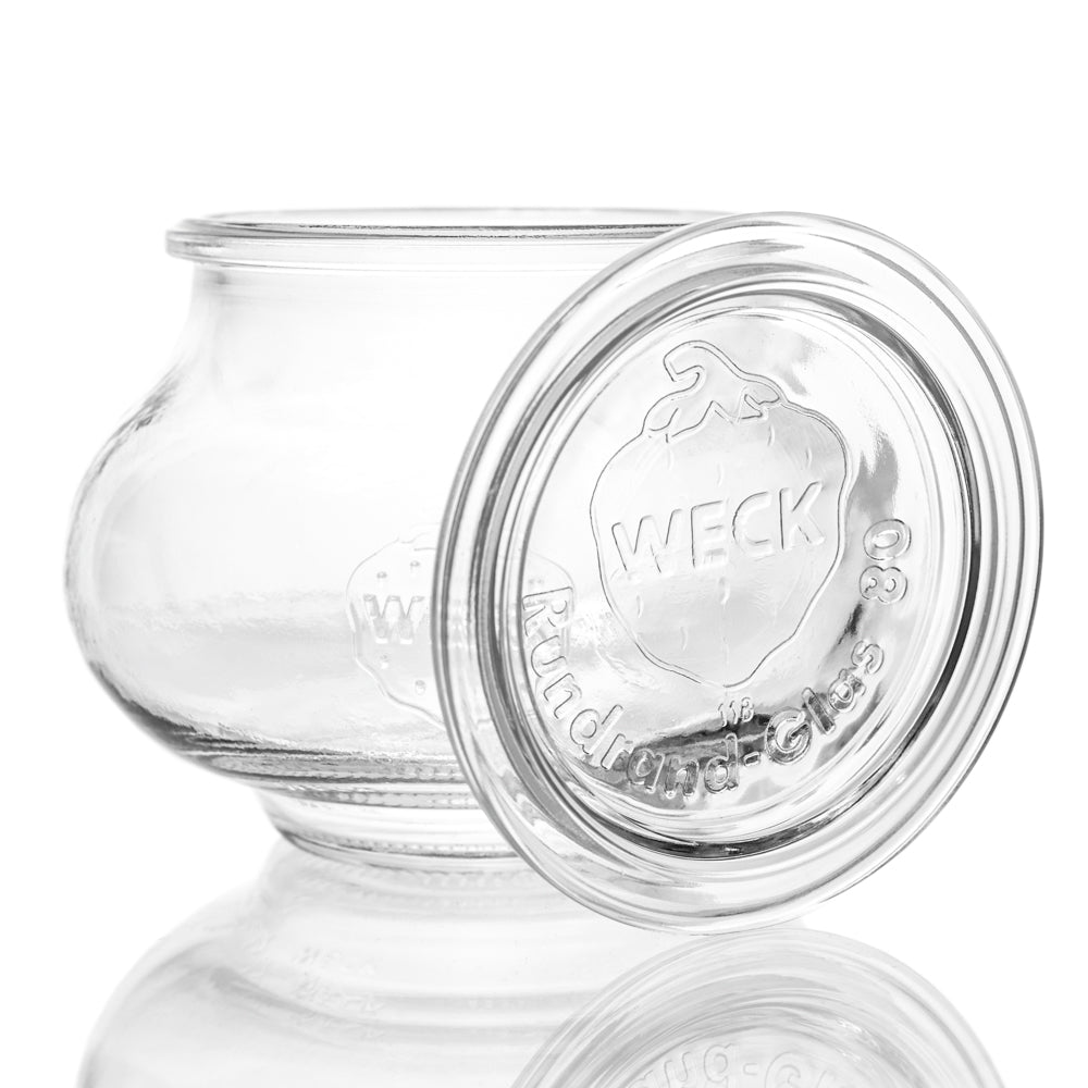 WECK-Schmuckglas 500 ml RR 80 mit Glasdeckel