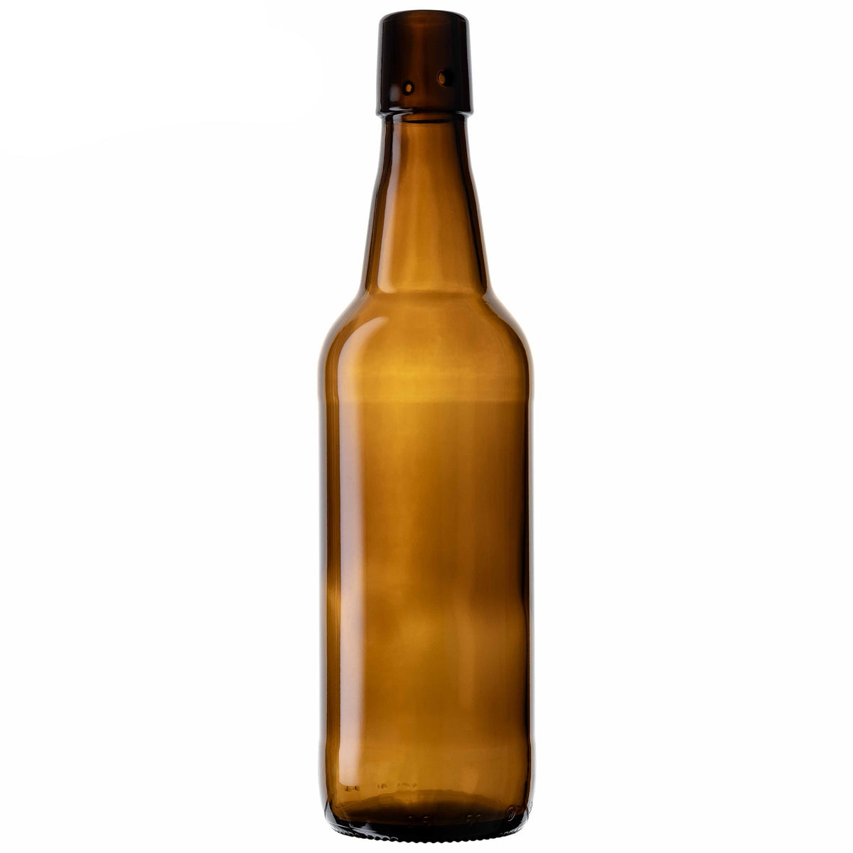 Bierflasche braun 0,5 l Lochmündung für Bügelverschluss
