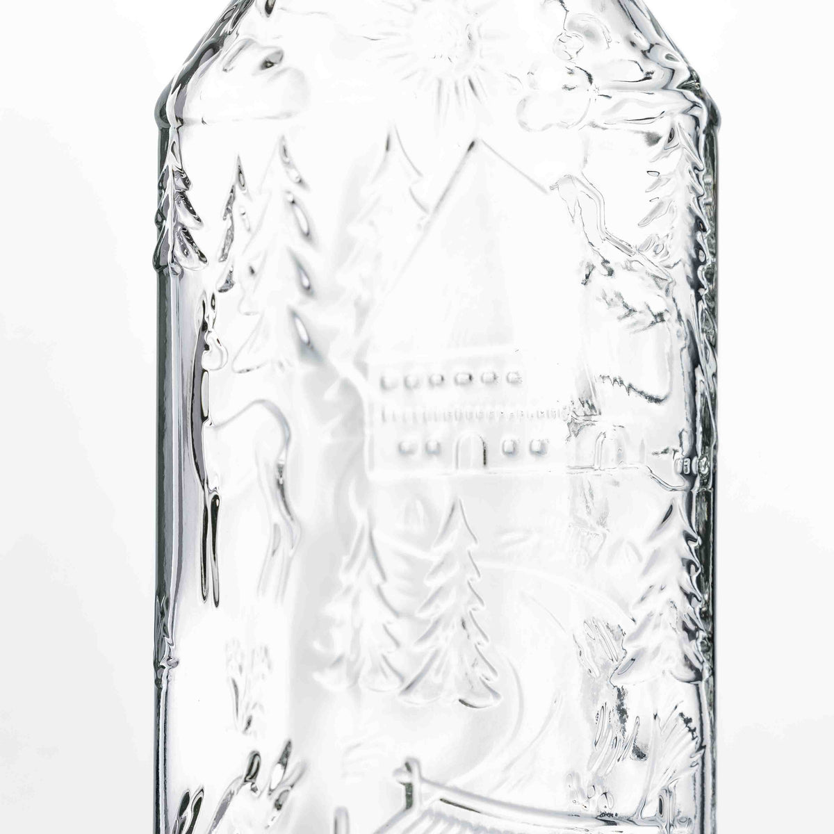 Kirschwasserflasche 500 ml 31,5 mm Deep Schwarzwald-Motiv – Ansicht 3