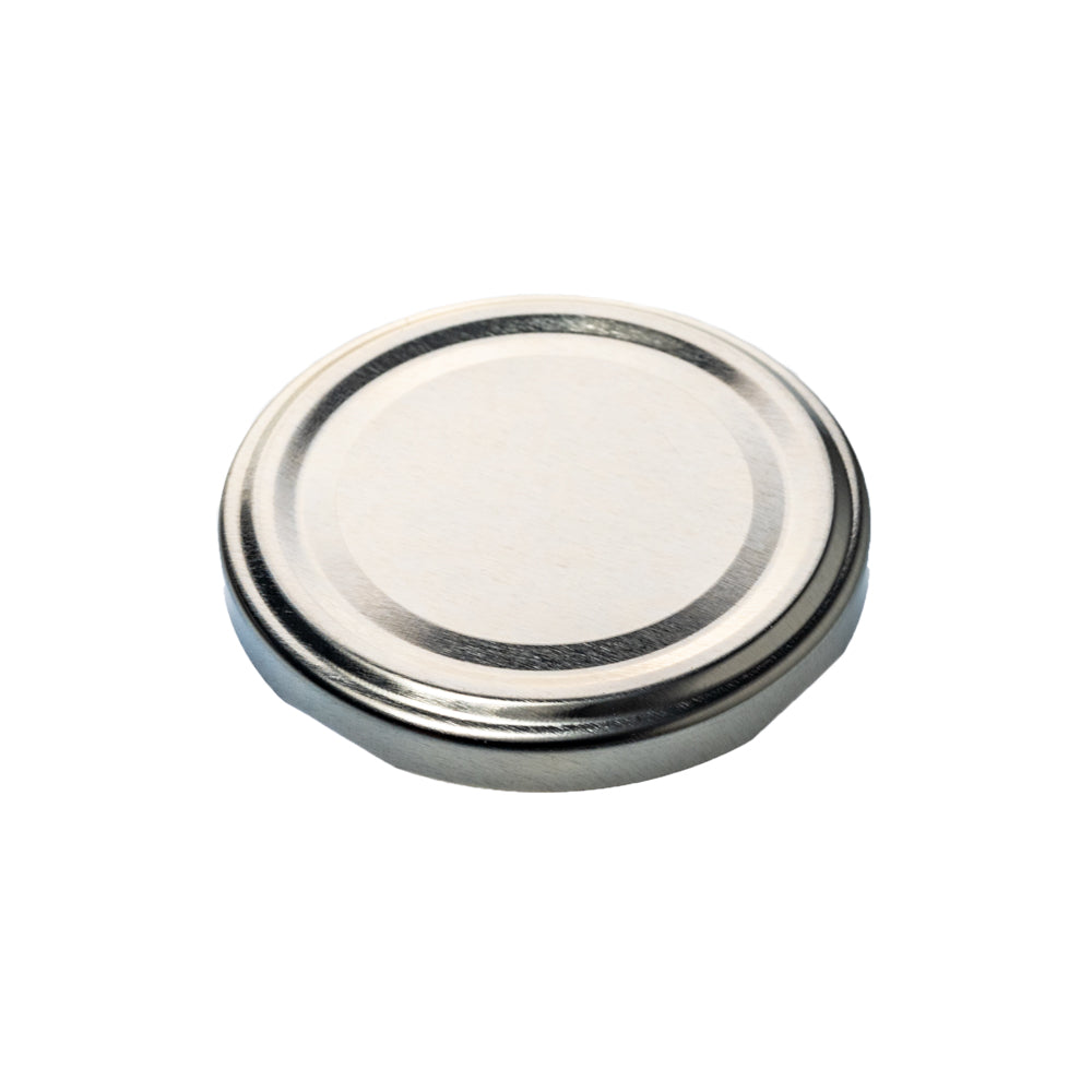 Twist-Off-Verschluss 66 mm silber steril